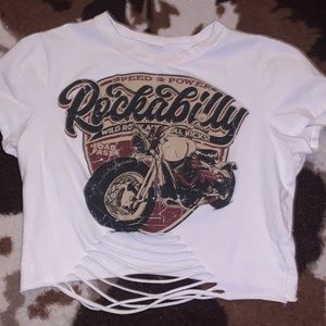 I got this shirt at a rockabilly festival. Only worn a couple times!